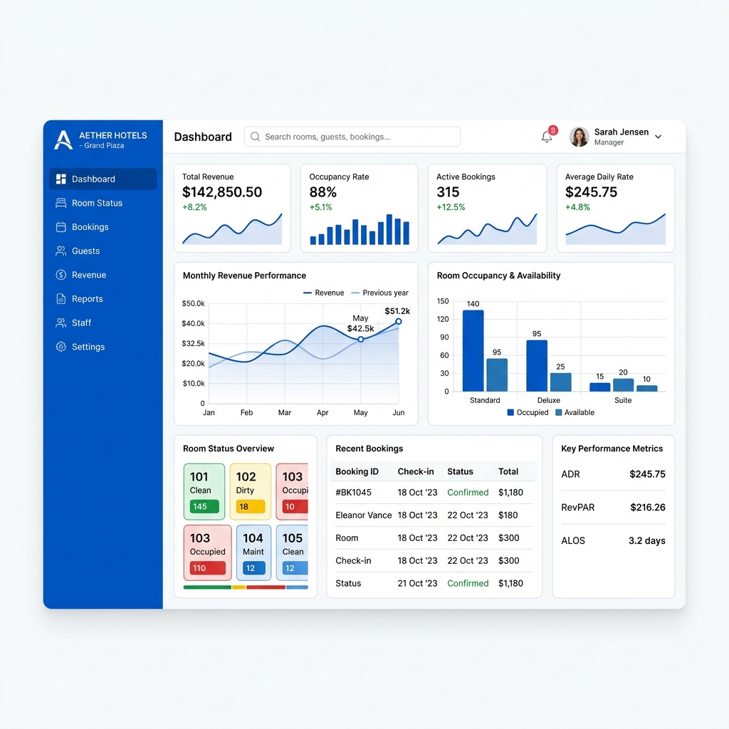 HMS Dashboard Preview