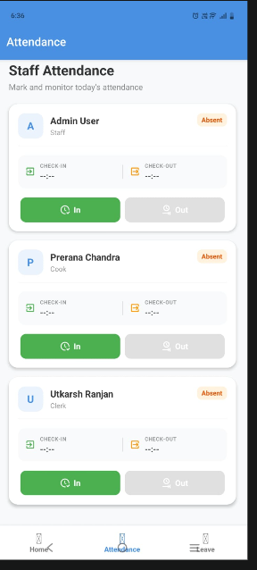 Mobile Attendance