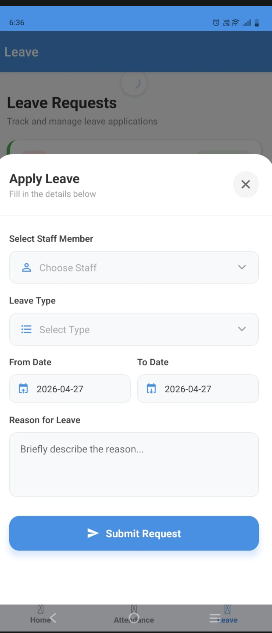Mobile Leave